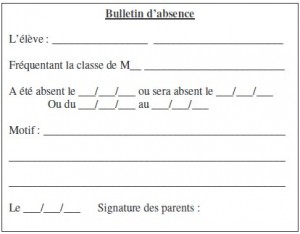 Bulletins_absence
